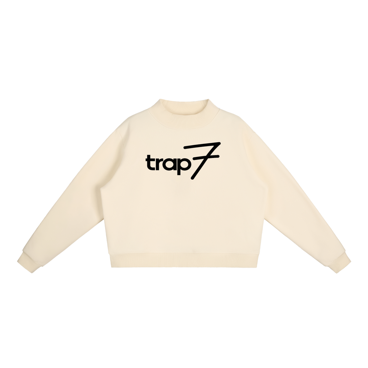 Cozy Mock-Neck Fleece Sweatshirt