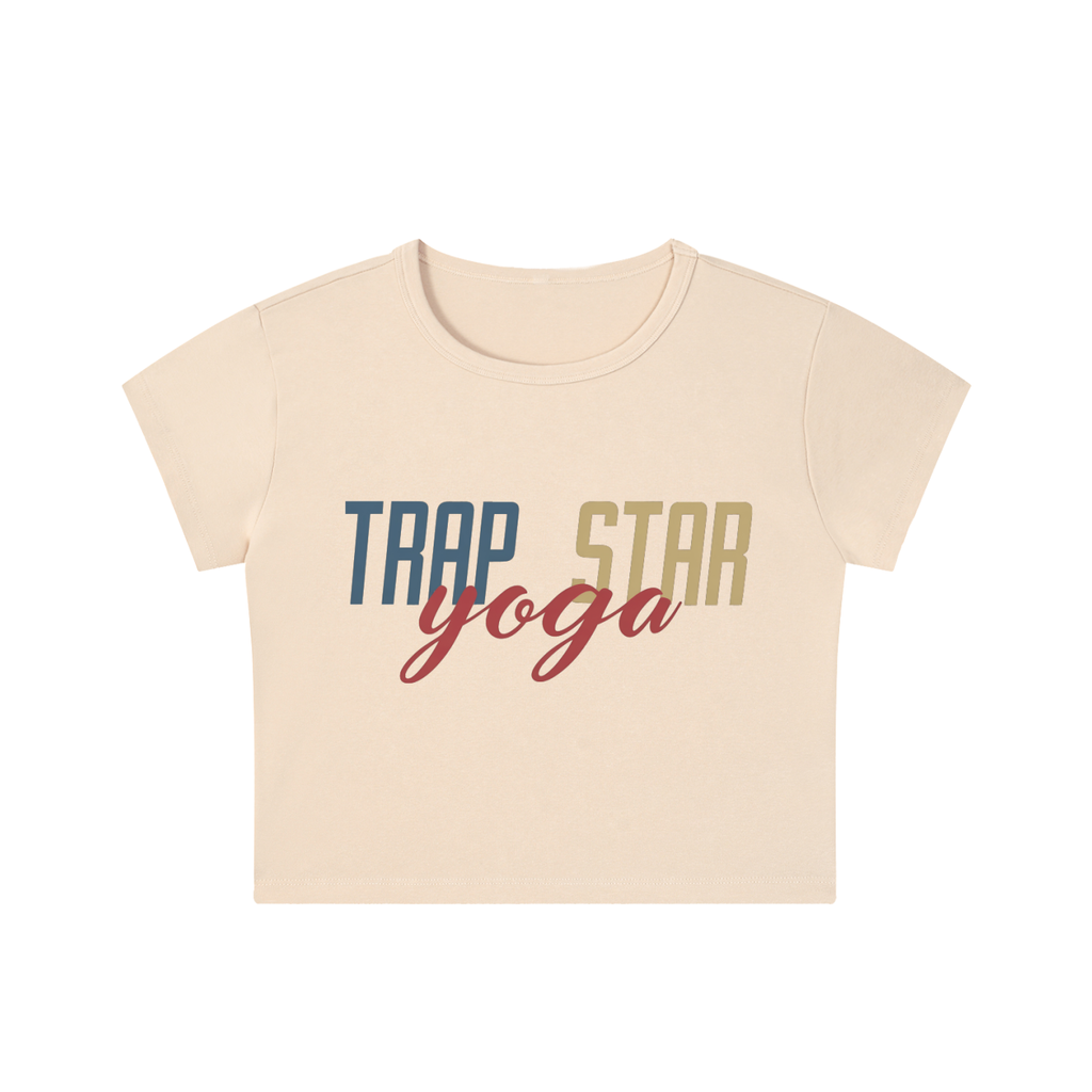 Snow Washed Cropped Tee