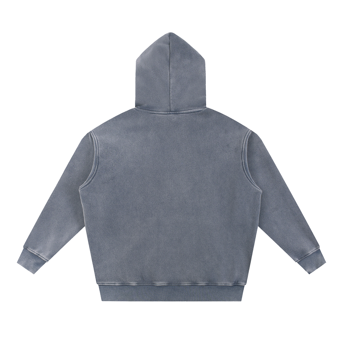 Snow Washed Oversized Fleece Hoodie