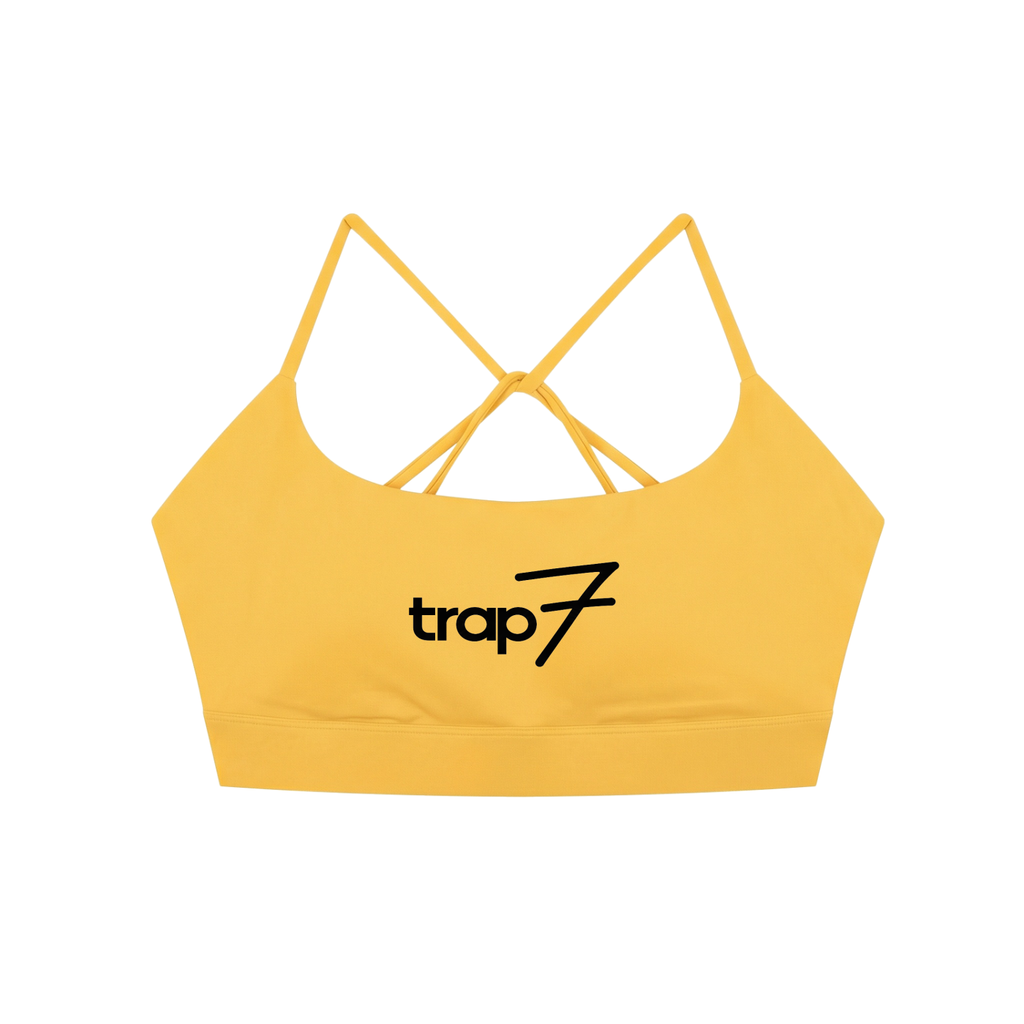 Criss-Cross Strappy Yoga Bra