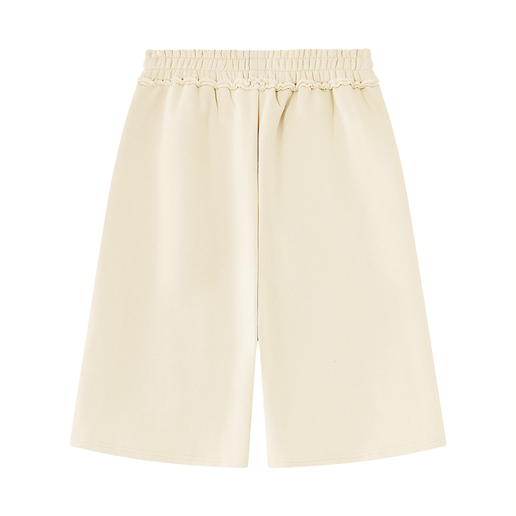 Everyday Raw-Edge Fleece Shorts