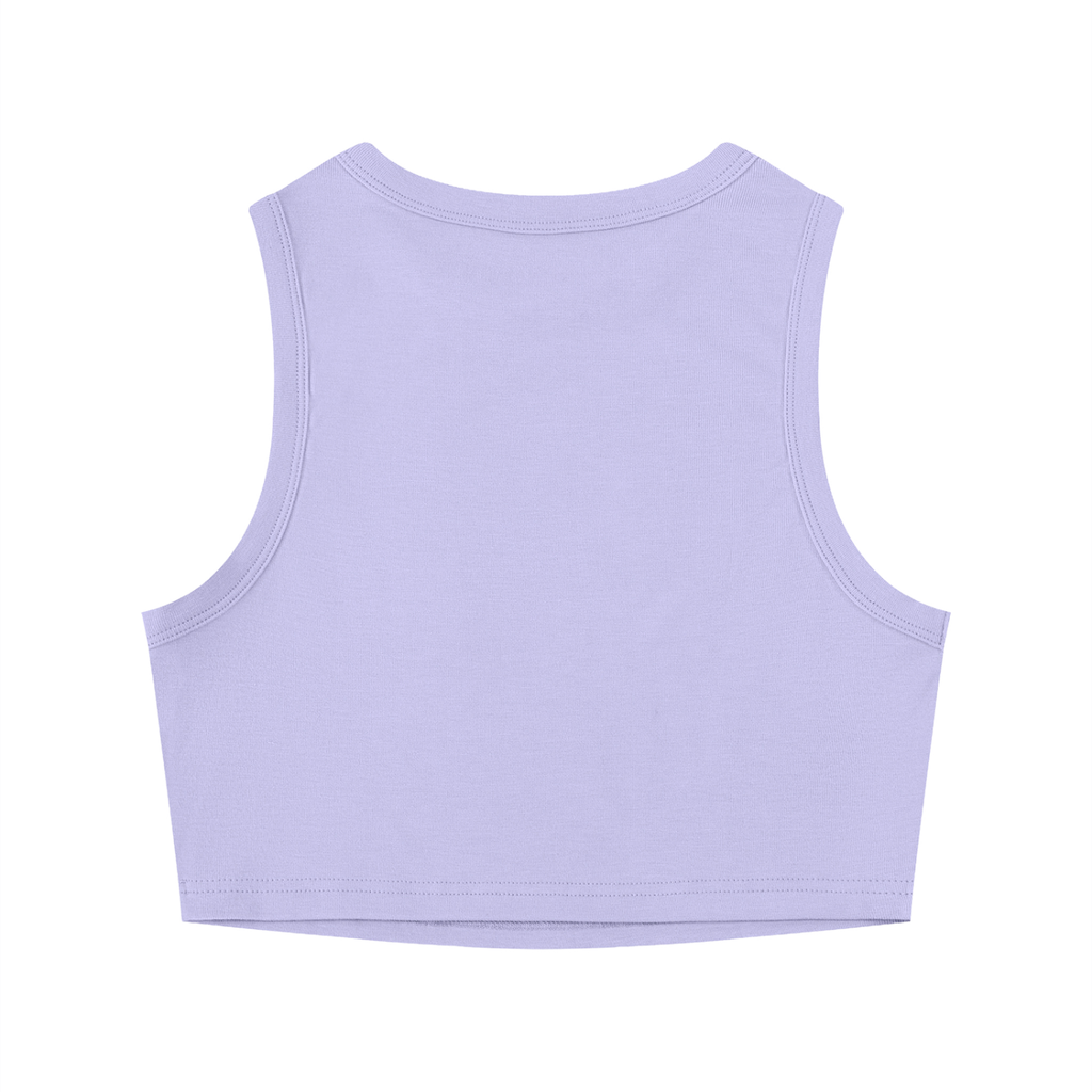 Sculpted Crewneck Crop Tank