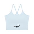 Layered-Look Two-Piece Yoga Tee Set