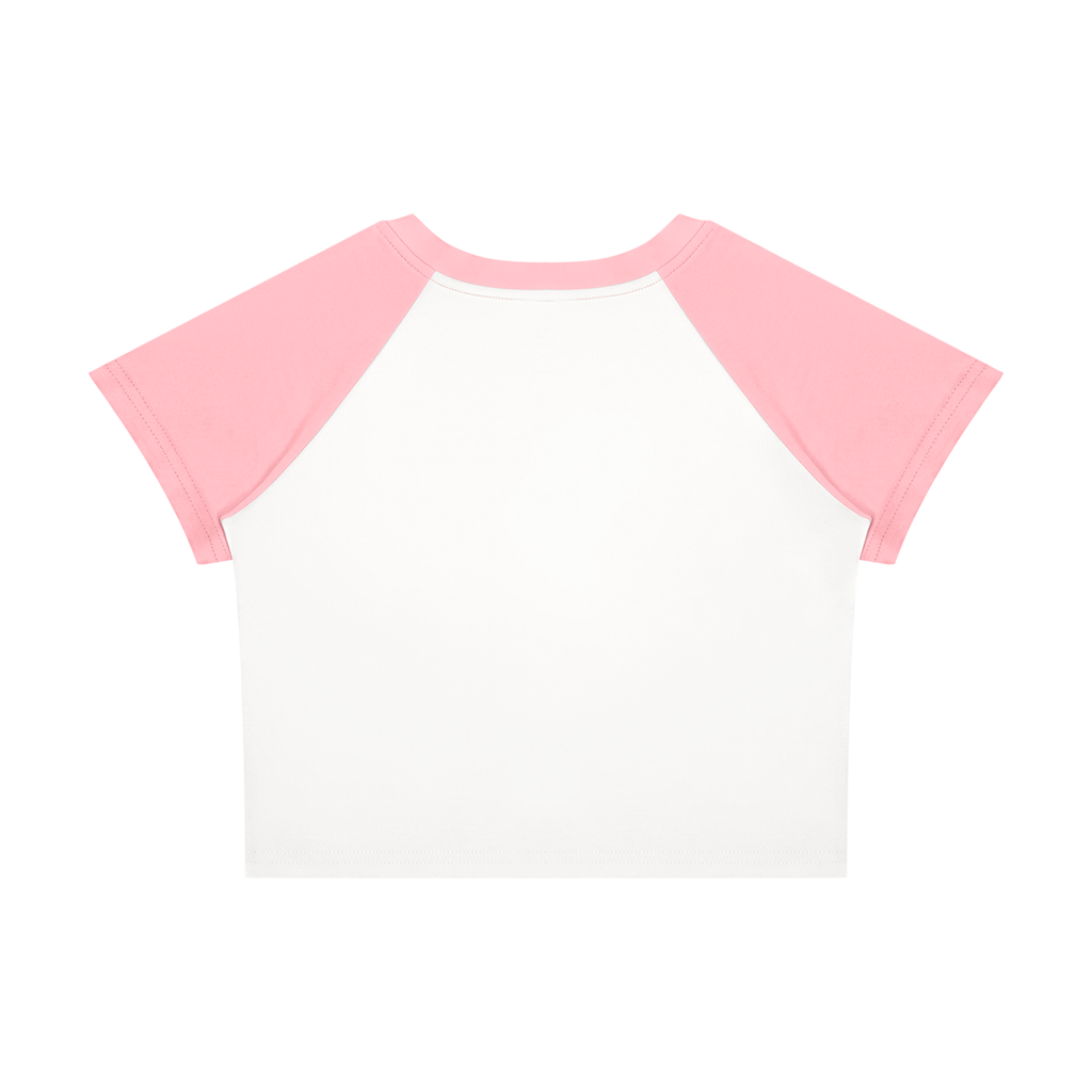 Colorblock Raglan Baby Tee
