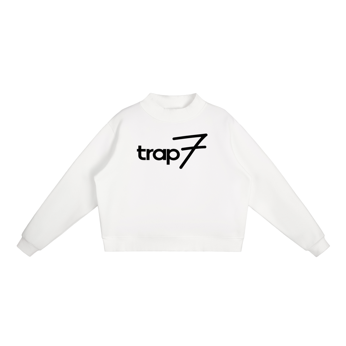 Cozy Mock-Neck Fleece Sweatshirt