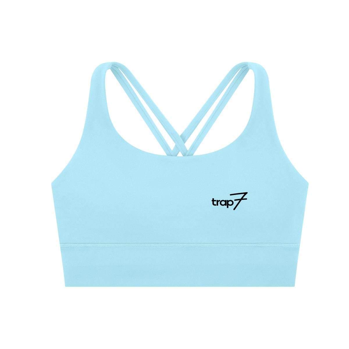 Criss-Cross Strappy Sports Bra