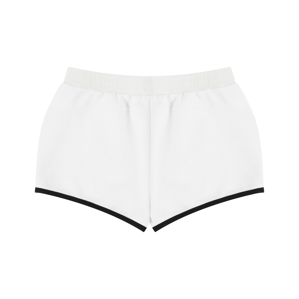 Retro Contrast-Trim Shorts