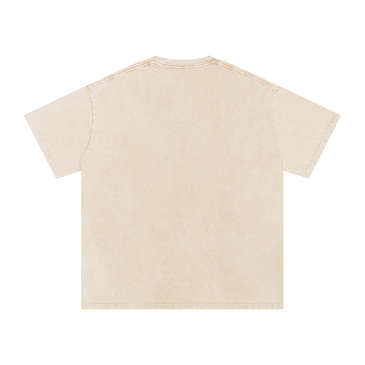 Snow Washed Oversized Cotton Tee