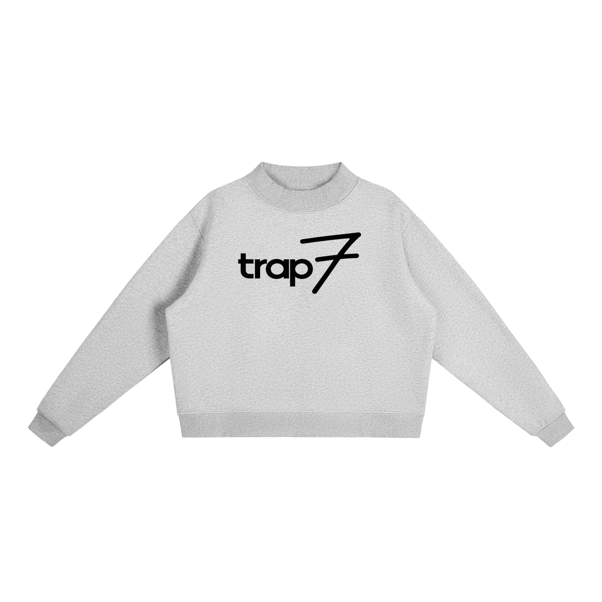 Cozy Mock-Neck Fleece Sweatshirt