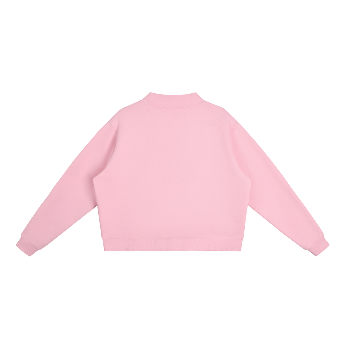 Cozy Mock-Neck Fleece Sweatshirt