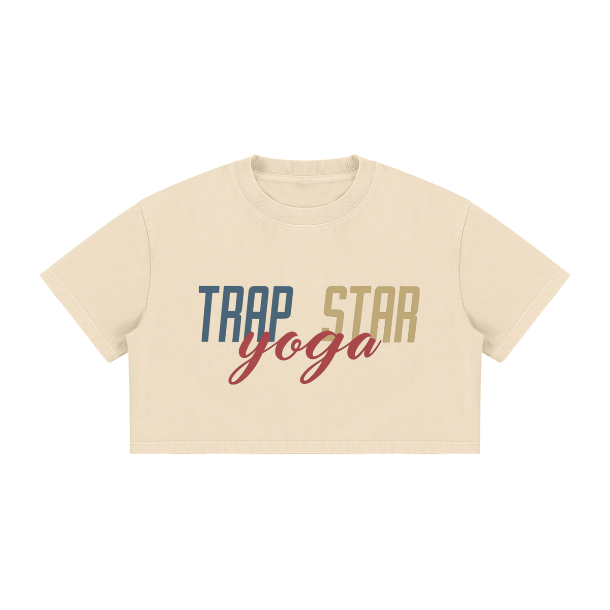 Mineral Wash Cropped Tee
