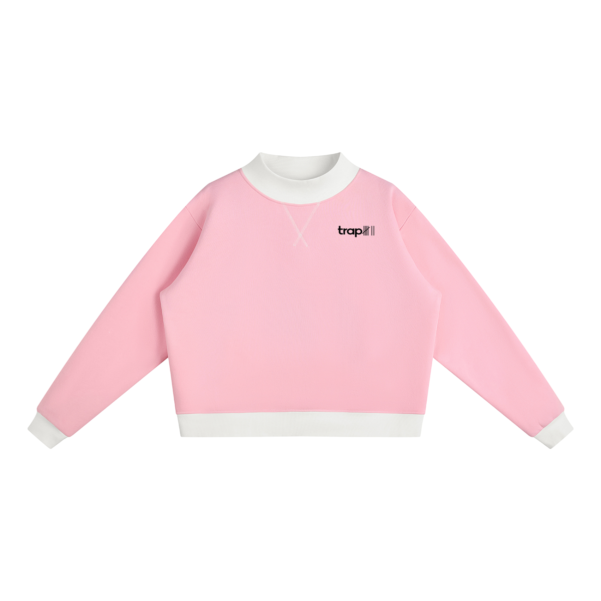 Elevated Mock-Neck Crew Sweatshirt