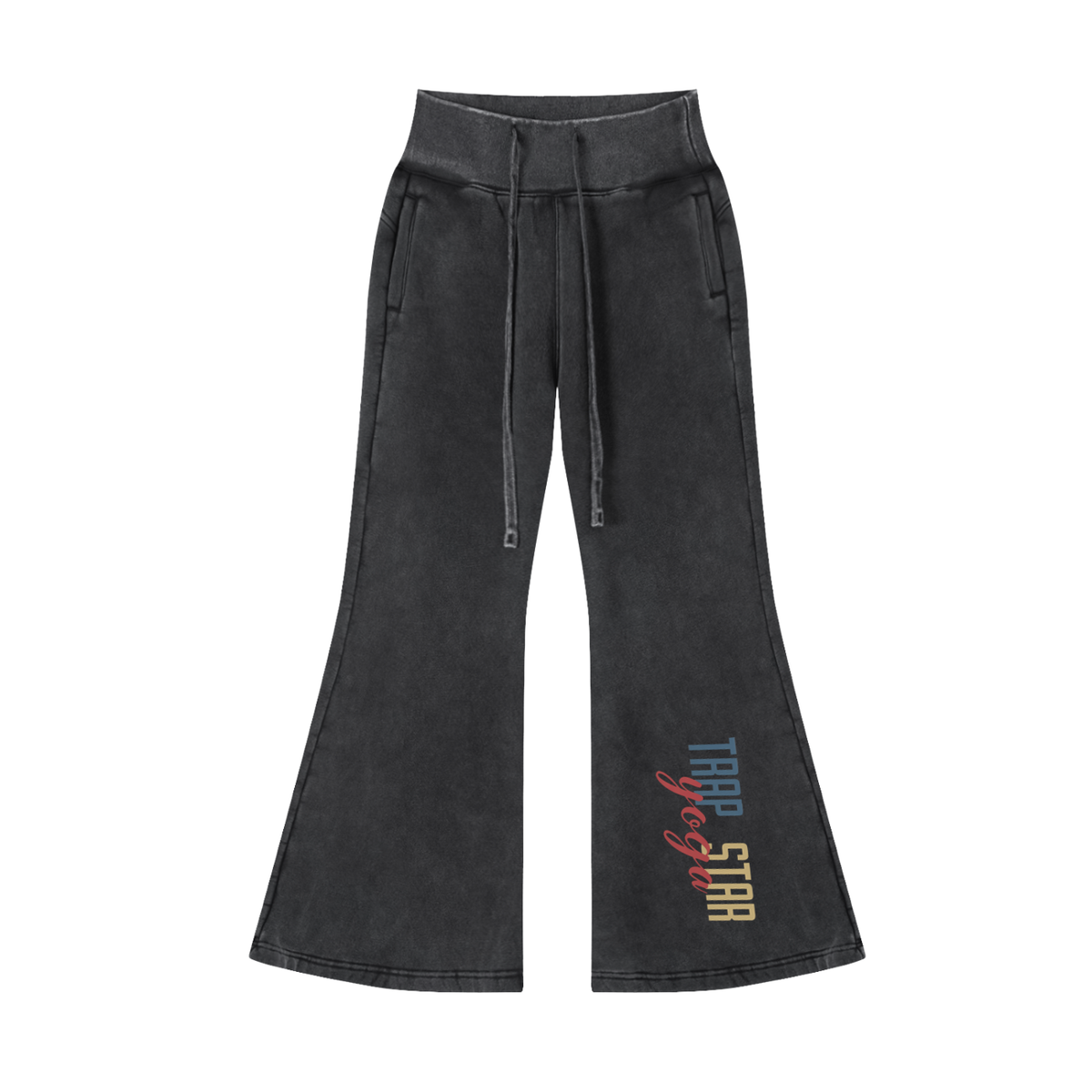 Vintage Washed Flare Pants