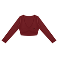 Essential Long-Sleeve Crop Tee