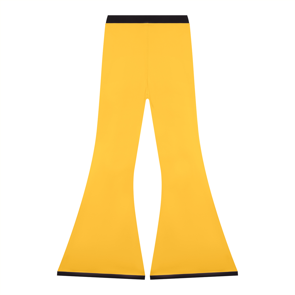 Colorblock Flare High-Rise Yoga Leggings