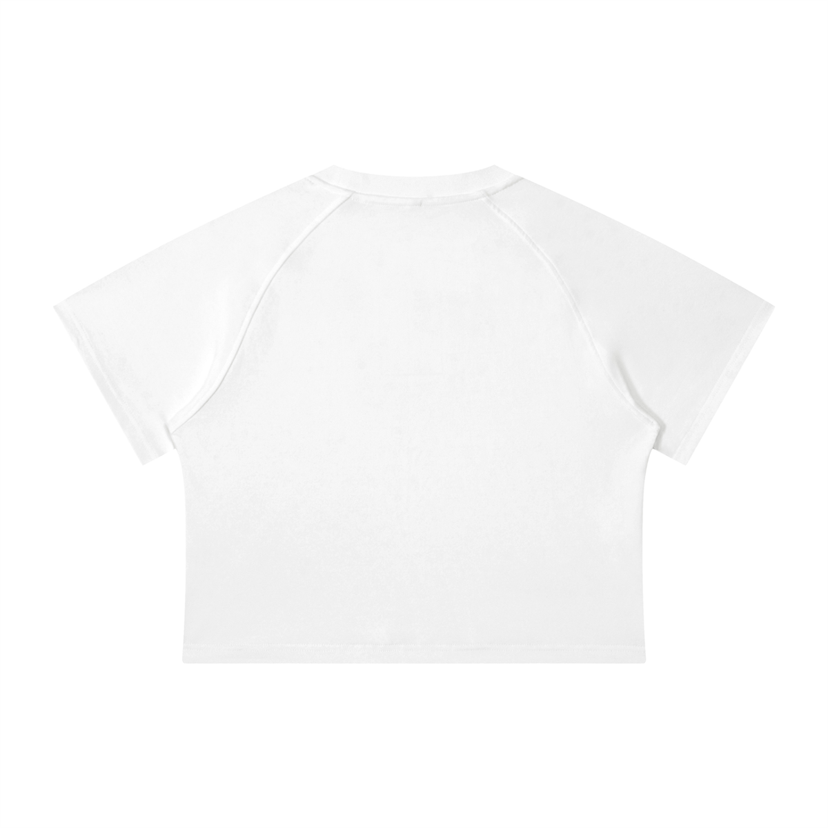 Mineral Wash Raglan Crop Tee