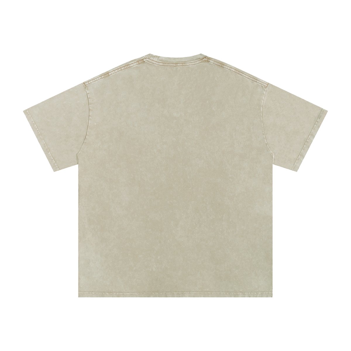Snow Washed Oversized Cotton Tee