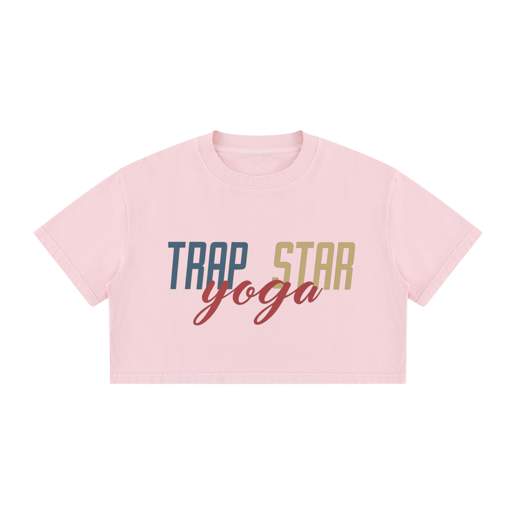 Mineral Wash Cropped Tee