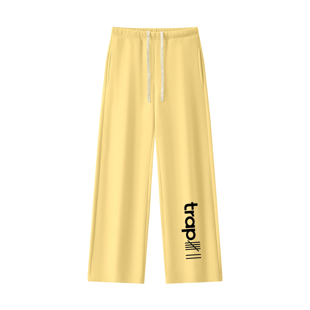 Cozy Straight-Leg Fleece Sweatpants