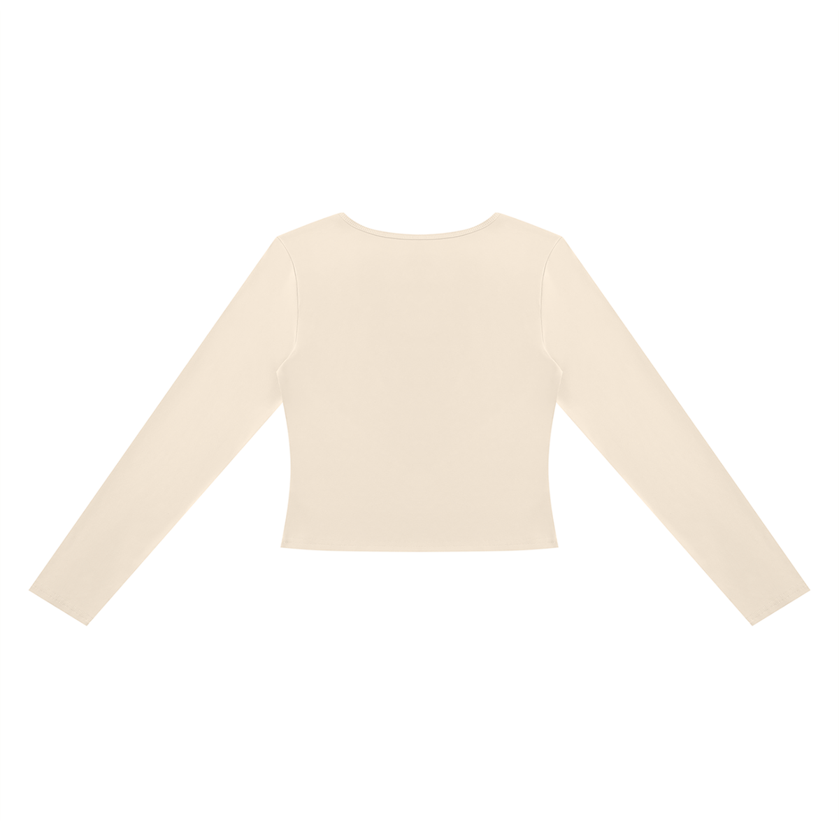 Modern Cutout Long-Sleeve Tee