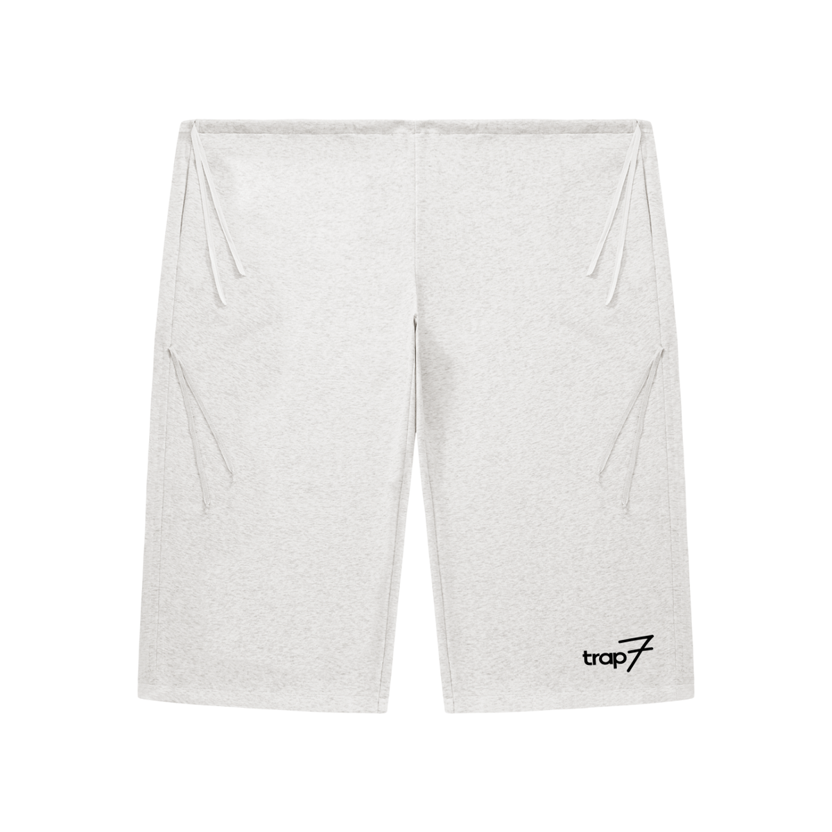 Relaxed Drawstring Wide-Leg Sweatpants