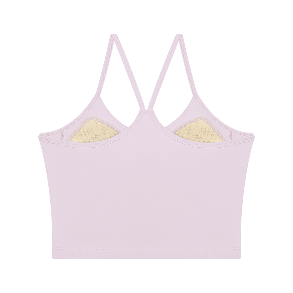 Layered-Look Two-Piece Yoga Tee Set