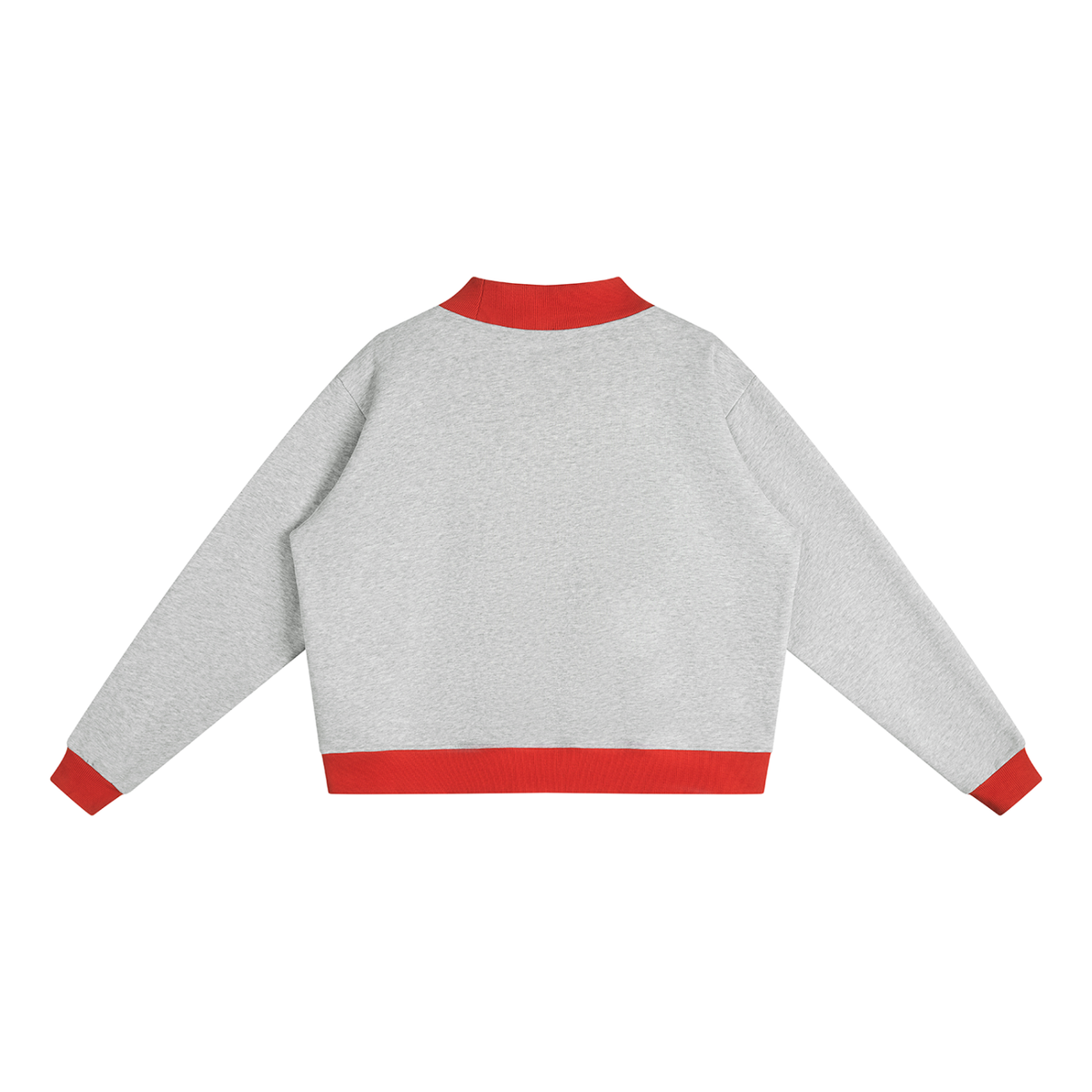 Elevated Mock-Neck Crew Sweatshirt