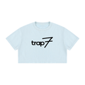 Mineral Wash Cropped Cotton Tee