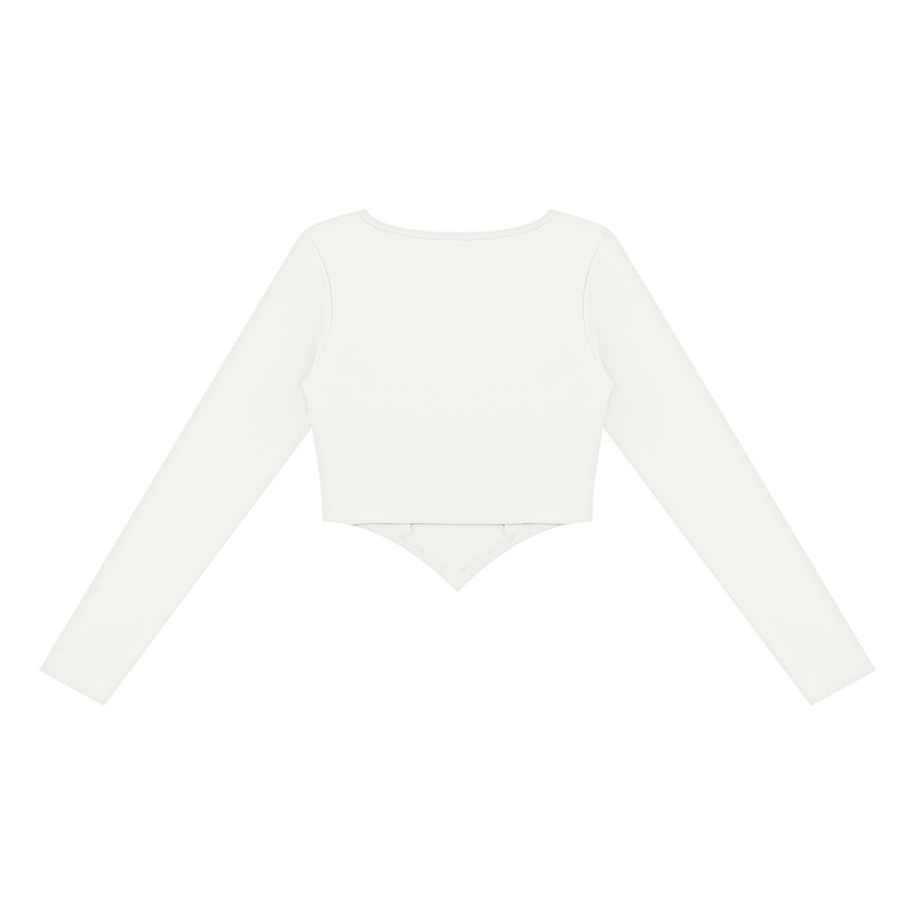 Essential Square-Neck Crop Tee