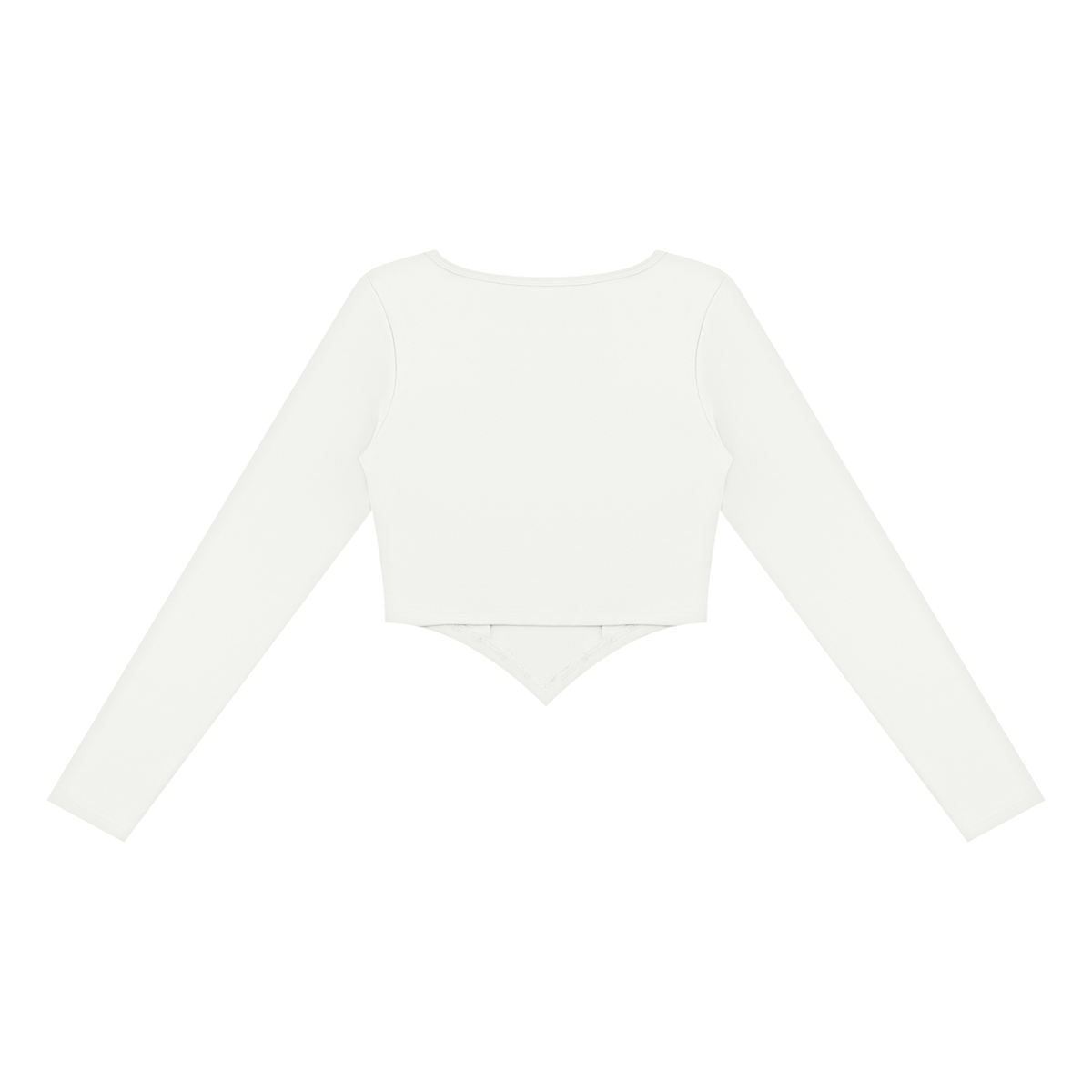 Essential Square-Neck Crop Tee