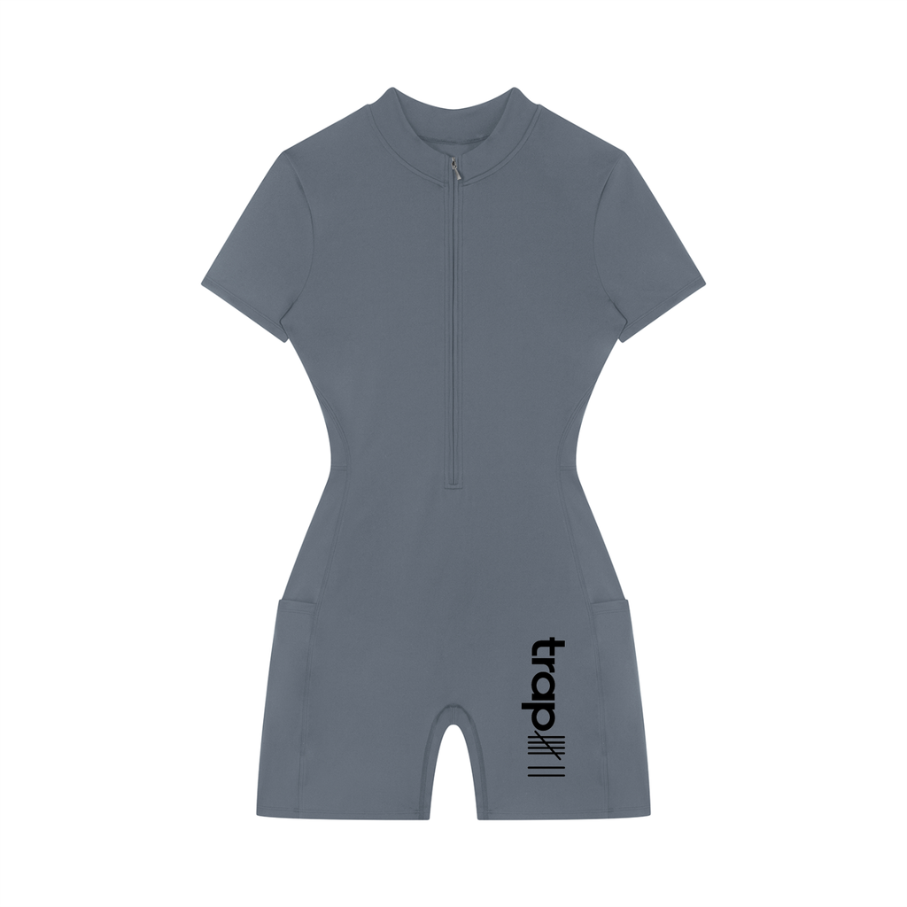 Everyday Quarter-Zip Romper