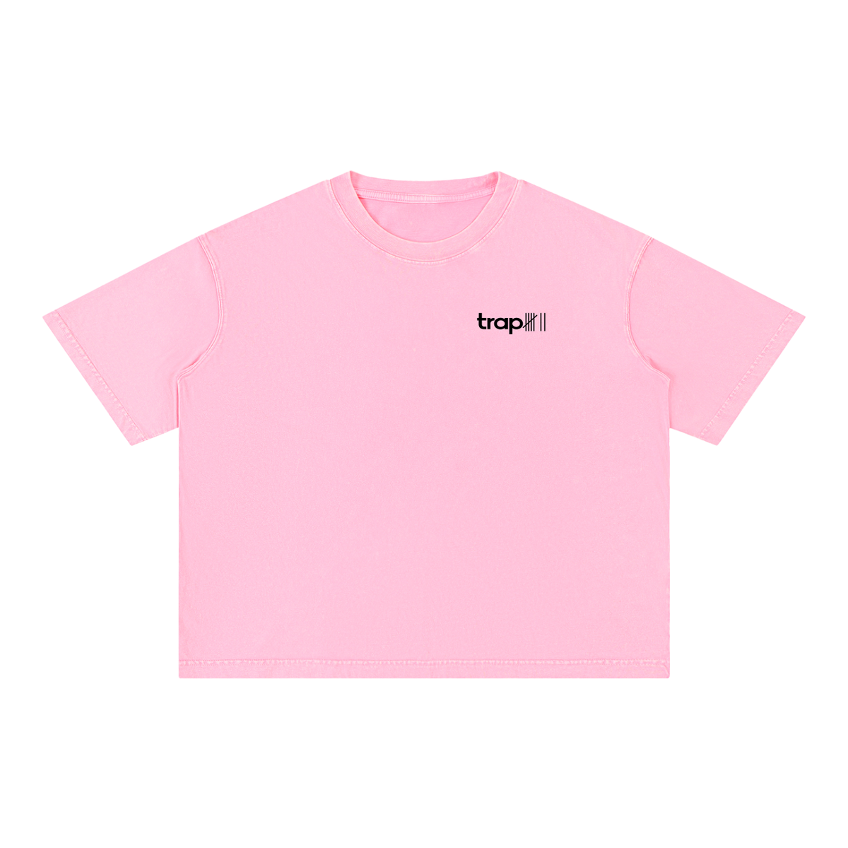 Mineral Wash Boxy Cotton Tee