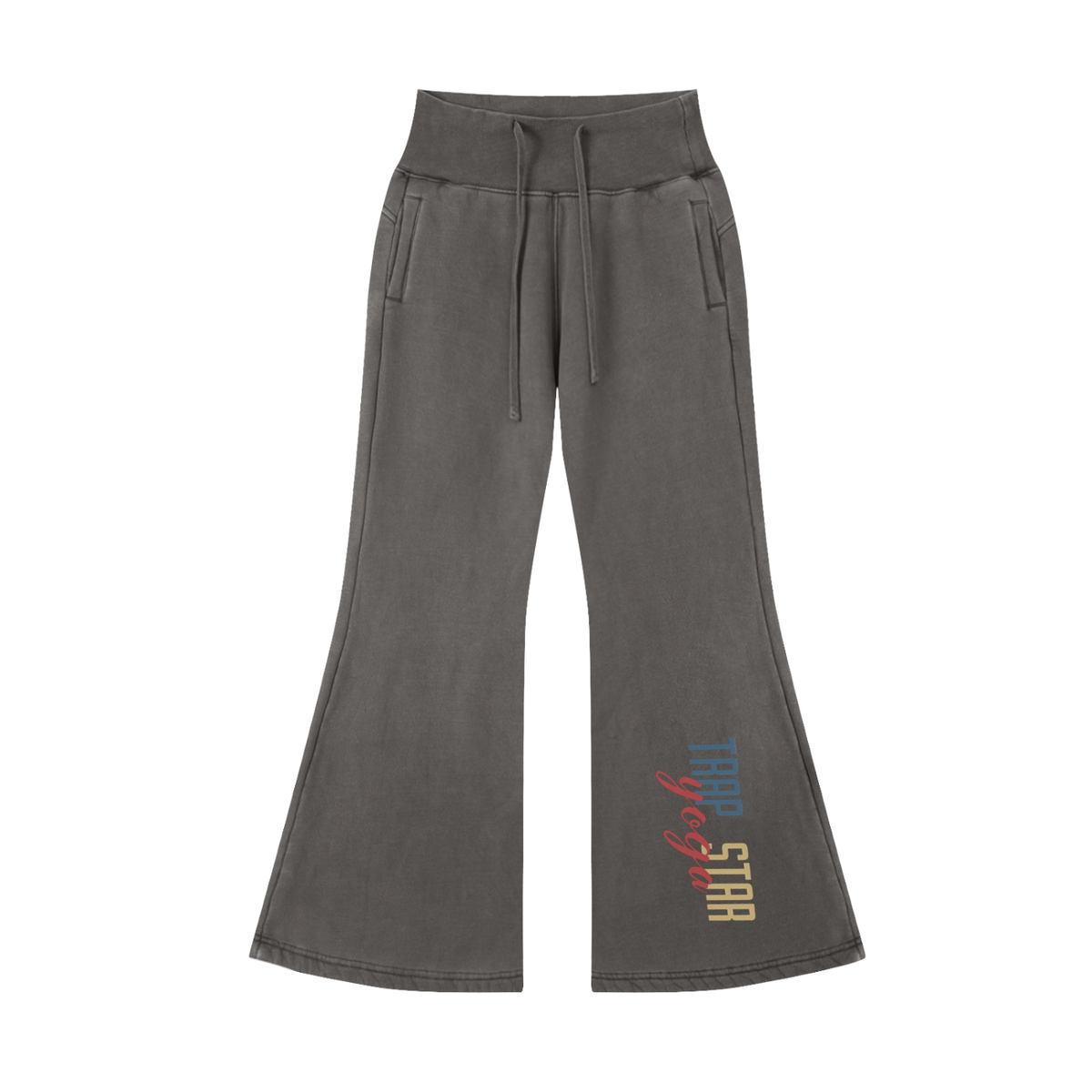 Vintage Washed Flare Pants