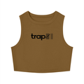 Sculpted Crewneck Crop Tank