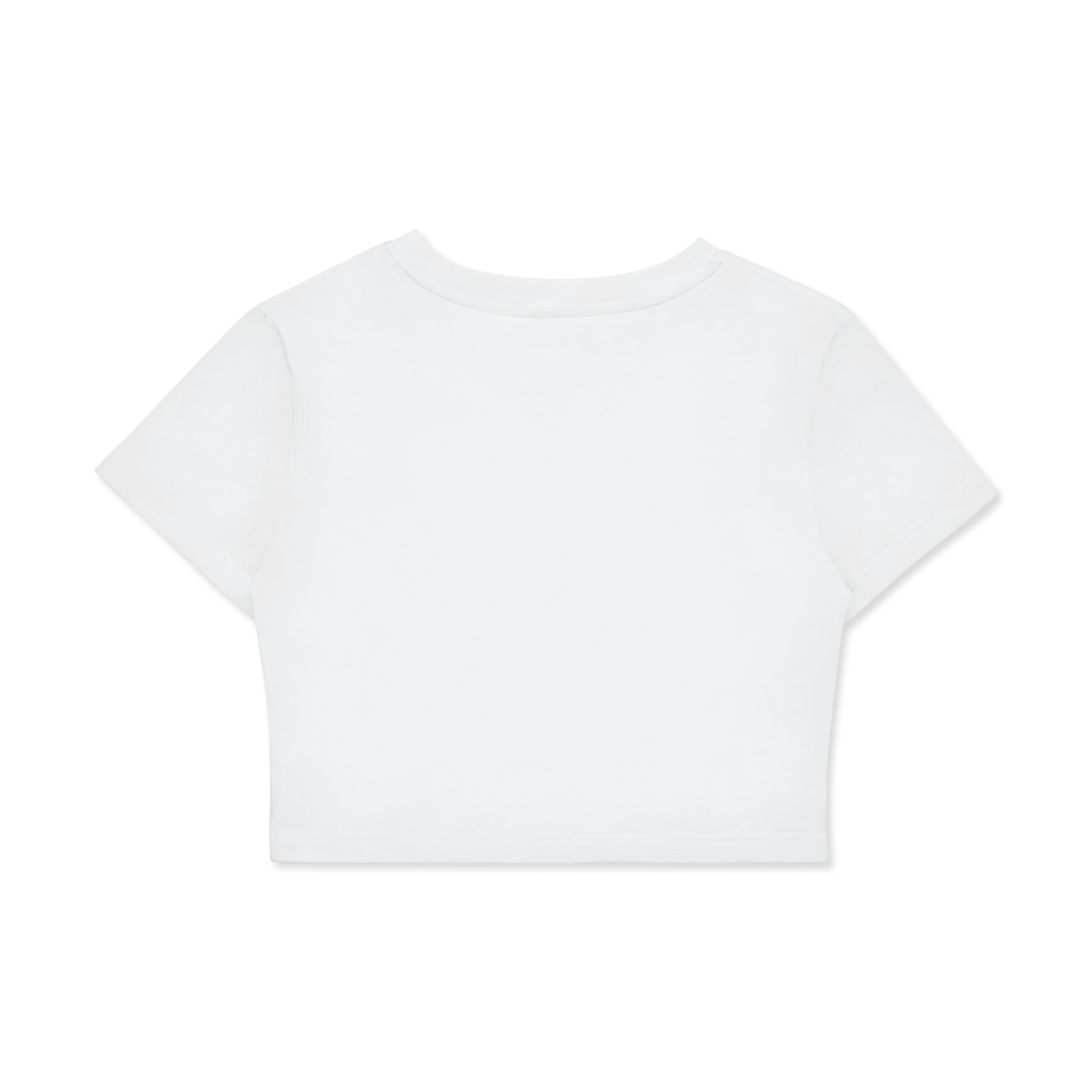 Essential Fitted Crop Tee